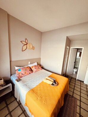 1 soverom, strykejern/-brett, wi-fi og sengetøy