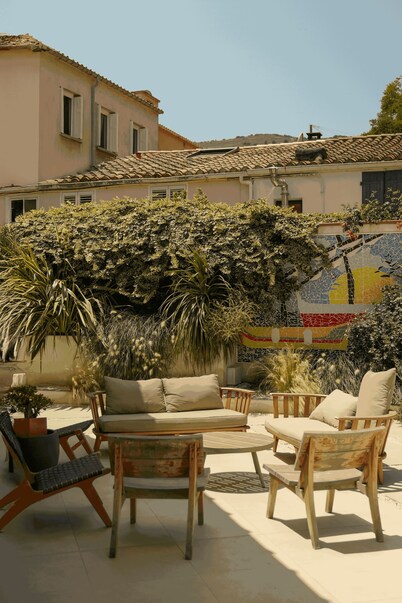 Plage à 50m – Chambre adaptée PMR