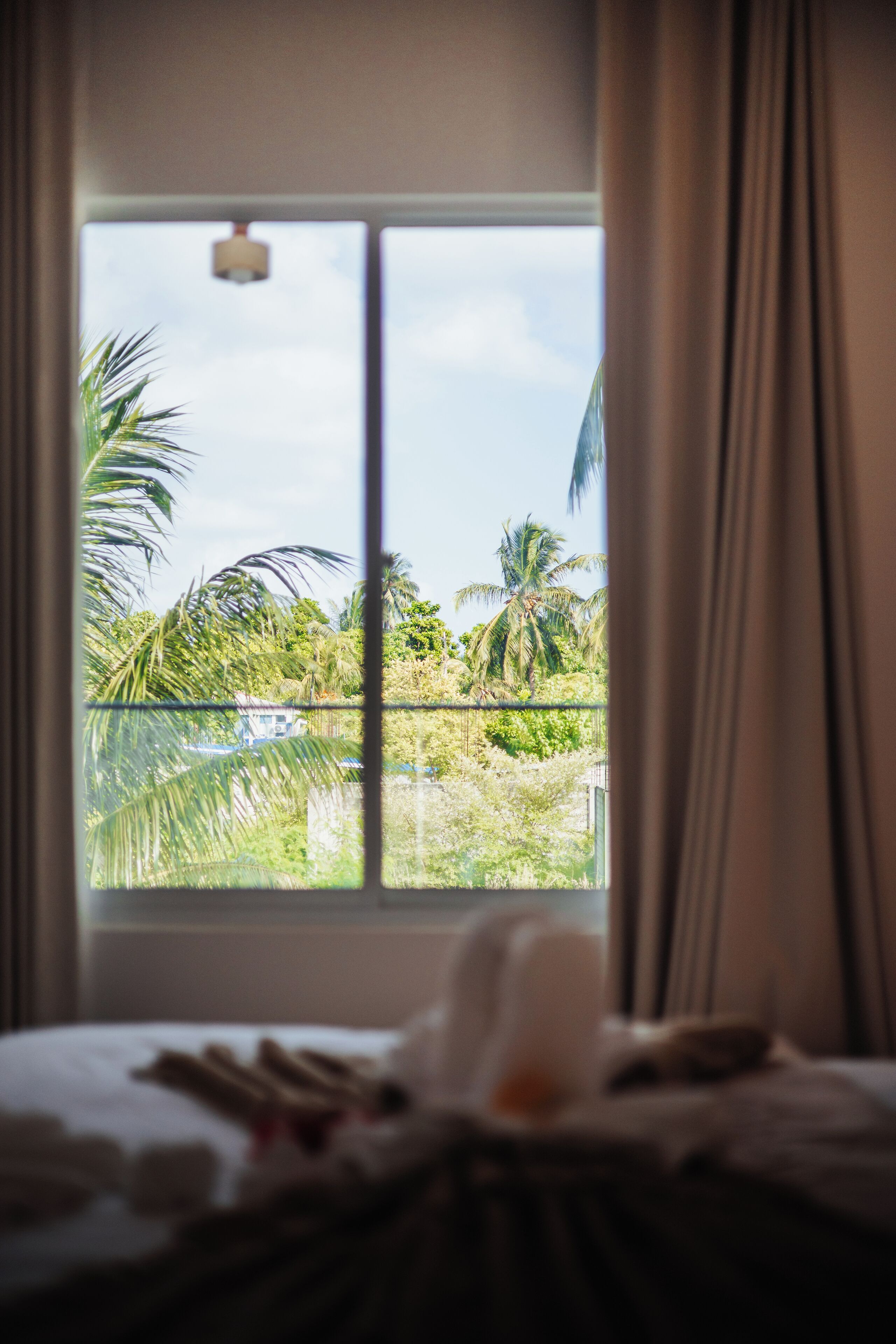 In-room safe, desk, laptop workspace, blackout drapes