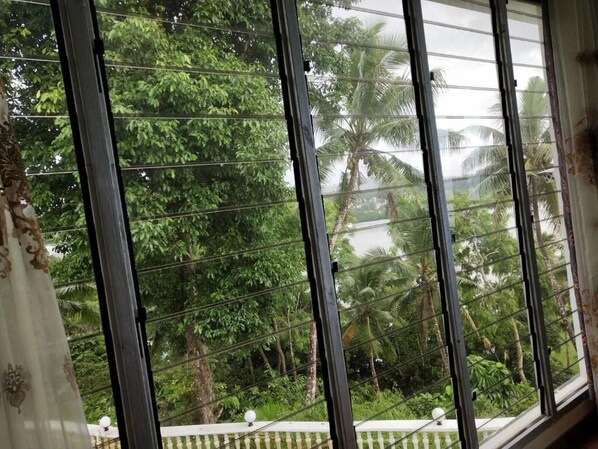 Desk, laptop workspace, blackout drapes, soundproofing - Suva Hideaway Villa (Suva)