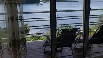 Double or Twin Room, Sea View | 2 bedrooms, desk, laptop workspace, blackout drapes