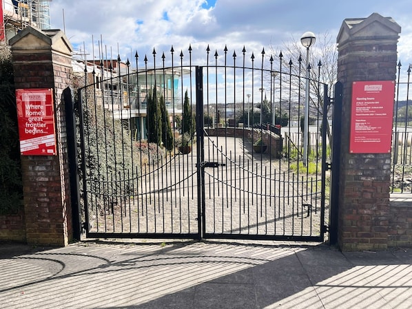 Enceinte de l’hébergement