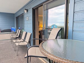 Terrace/patio - Myrtle Beach Resort B0113 (Myrtle Beach)