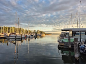 View from property - Houseboat in Peenemunde on the Baltic Sea (Peenemünde)