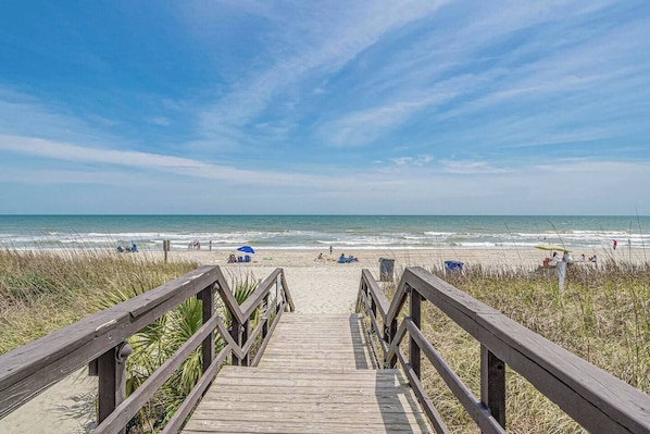 Beach nearby