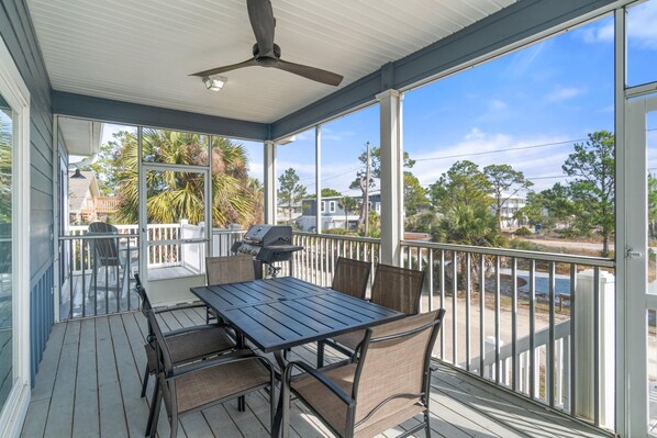 Balcony - Beach House - Hooked on the Cape by PHG (Port St. Joe)