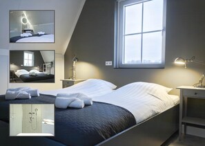 5 habitaciones y ropa de cama 