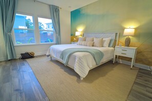 3 bedrooms, desk, iron/ironing board, free WiFi