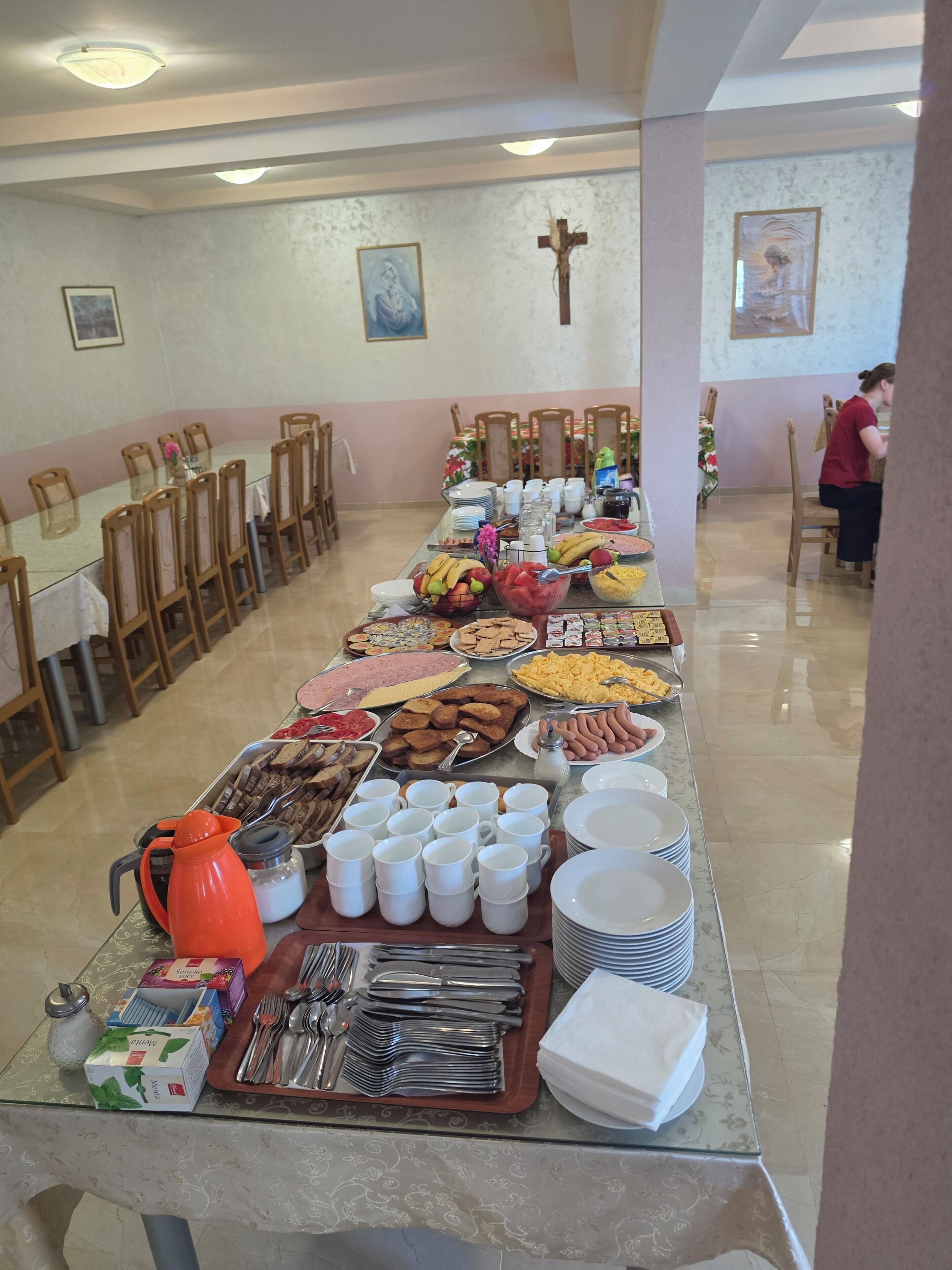 Desayuno estilo bufé