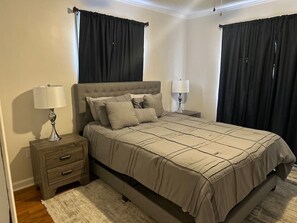 2 chambres, accès au Wi-Fi (inclus), literie fournie