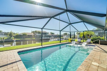 Cape Coral Vacation Rental | 4BR | 2BA | 1 Step Required | 1,811 Sq Ft