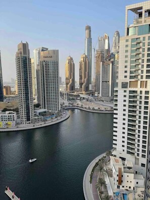 Luxury Apartment, Marina View | View from room - Amazing Marina View - 1 BR Apartment  (Dubai)