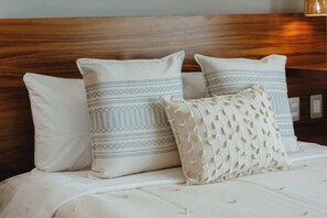 2 bedrooms, iron/ironing board, WiFi, bed sheets - Arch View Condo Cabo San Lucas • 2nd Floor | Living Room & Master | 204 (Cabo San Lucas)