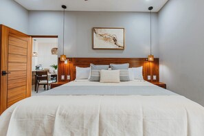 2 bedrooms, iron/ironing board, WiFi, bed sheets - Rooftop Infinity Pool Condo Cabo San Lucas • Modern 2BR El Tezal | 202 (Cabo San Lucas)