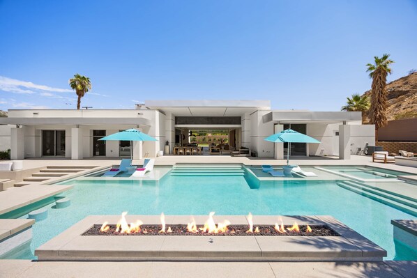 Außenpool, beheizter Pool