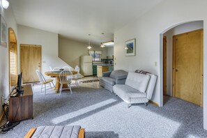 Smart TV, video games, DVD player, table football