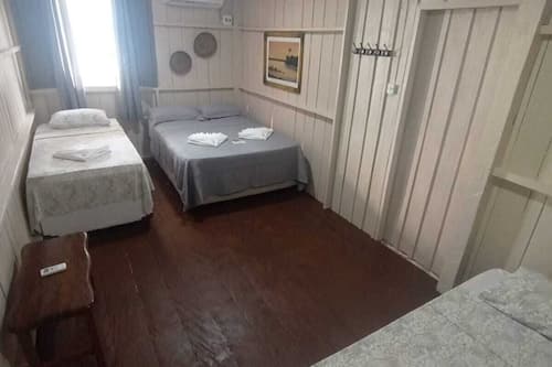 Habitación cuádruple, vista al jardín