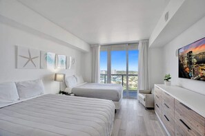 2 slaapkamers, een strijkplank/strijkijzer, reisbedje, gratis wifi