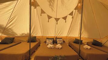 Superior Tent | 1 bedroom, bed sheets