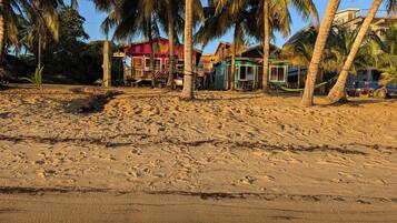 Uitzicht op strand/zee