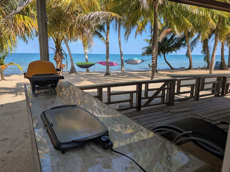 Stuga Comfort - havsutsikt - mot vattnet | Terrass/Patio