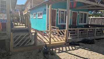 舒适小屋, 海景, 海滨 | 2 多间卧室、记忆海绵床垫、笔记本电脑工作区、免费 WiFi