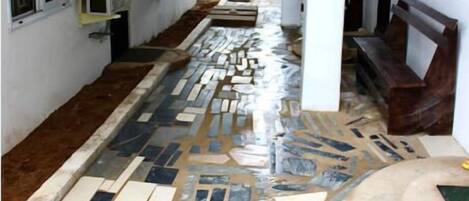 Enceinte de l’hébergement