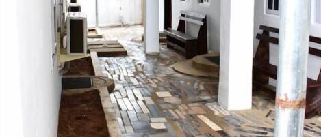 Enceinte de l’hébergement