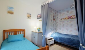 2 camere, ferro/asse da stiro, culla da viaggio, accesso a Internet