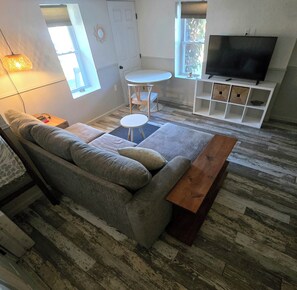 Smart TV - Charming private studio near downtown, hospitals, hiking, rivers. Pet friendly. (Roanoke)