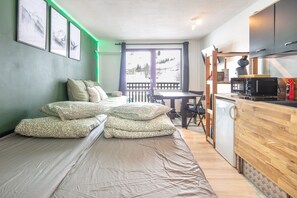 Interior - Cozy Mountain Retreat with Balcony (Chamrousse)