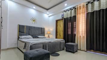 2 habitaciones, tabla de planchar con plancha, wifi y ropa de cama