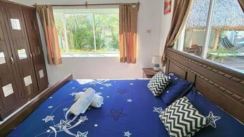 4 habitaciones y caja de seguridad en la habitación