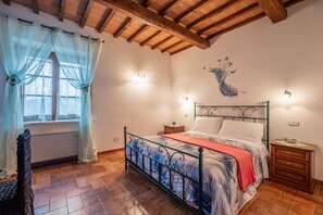 1 makuuhuone, vuodevaatteet