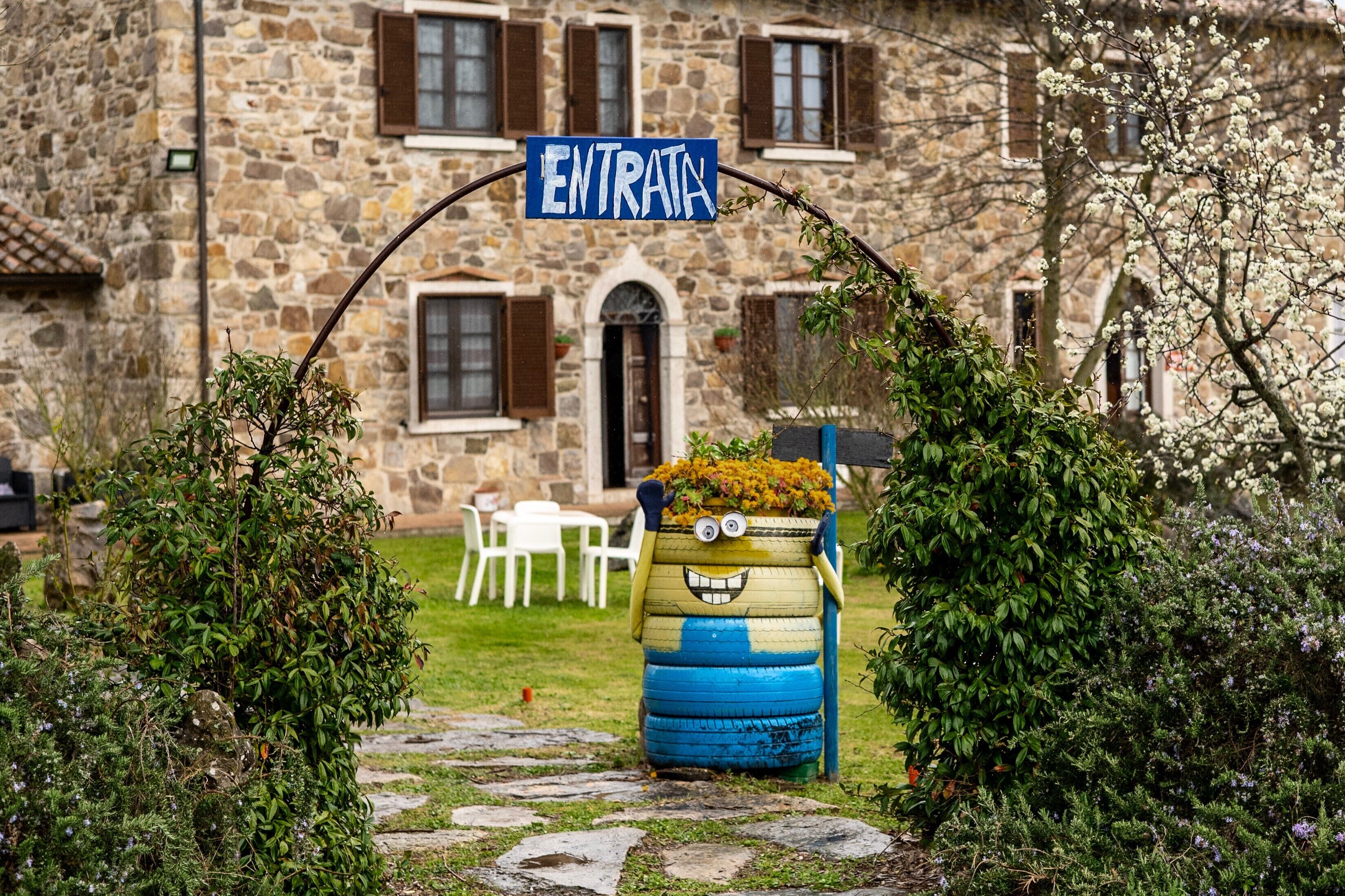 Enceinte de l’hébergement