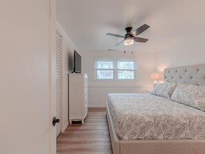 4 soverom, strykejern/-brett og internettilgang