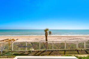Property grounds - Ground Floor Beachfront Coastal Getaway w/ Pool & Beach Views (Satellite Beach)