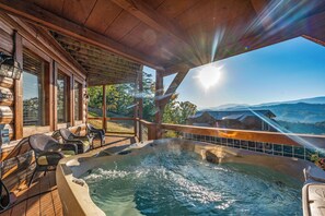 Bain à remous extérieur