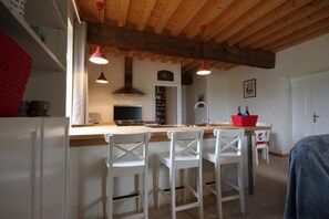 Microwave, oven, dishwasher, highchair