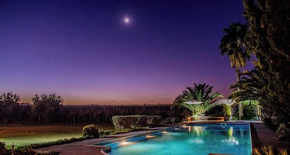 Charming farmhouse in the middle of the vineyards of wine country Mendoza