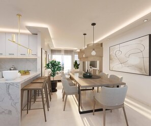 Essbereich im Zimmer