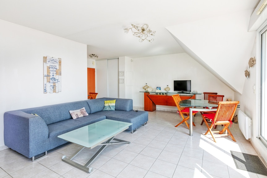 Appartement Avec Vue Sur La Mer, Terrasse Privée Et Wi-fi - La Turballe