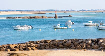 Appartement avec vue sur la mer, terrasse privée et Wi-Fi