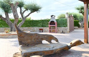 Terrace/patio - Villa 'Parisi' with Private Pool, Wi-Fi and Air Conditioning (Siracusa)