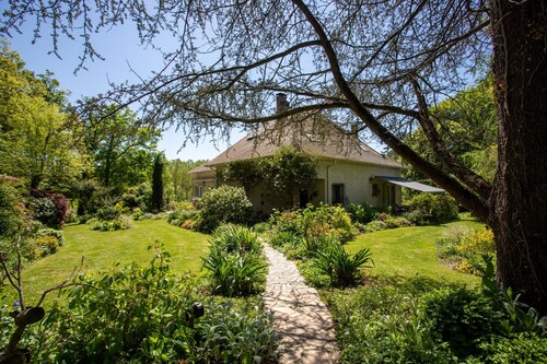 Maison d'hôtes 'Jardin' avec piscine partagée, Wi-Fi et climatisation
