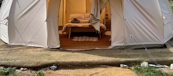 Beautiful Bell Tent Stay