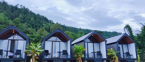 Fassade der Unterkunft