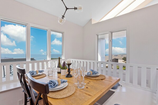Dining - Pelican's Rest, by Vinifera Homes (Bodega Bay)