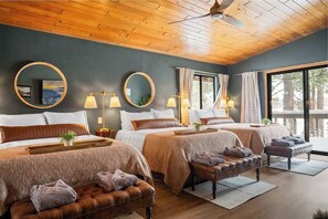 5 bedrooms, iron/ironing board, WiFi, bed sheets