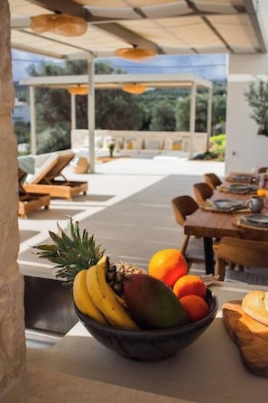 Restauration en plein air